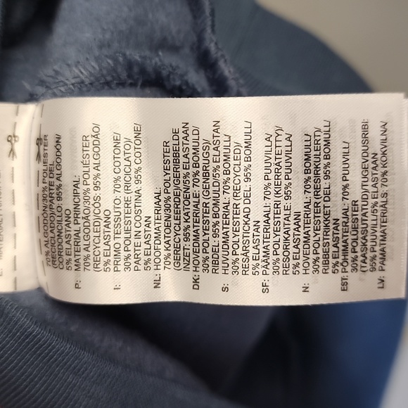 Adidas Men's Navy Blue Emoji Sweatshirt Hoodie Smiley Face Size XL - Picture 11 of 11